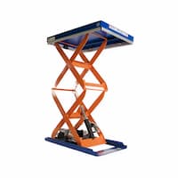 table elevatrice grande hauteur double et triple ciseaux