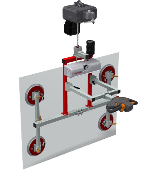 Ventouse Double Aluminium Ventouse de Manutention Double Capacité de Levage  Maximum de 105 kg à Plat et de 85 kg à Verticale pour Transporter de  L'électroménager Lave Linge Gazinière Frigo : 