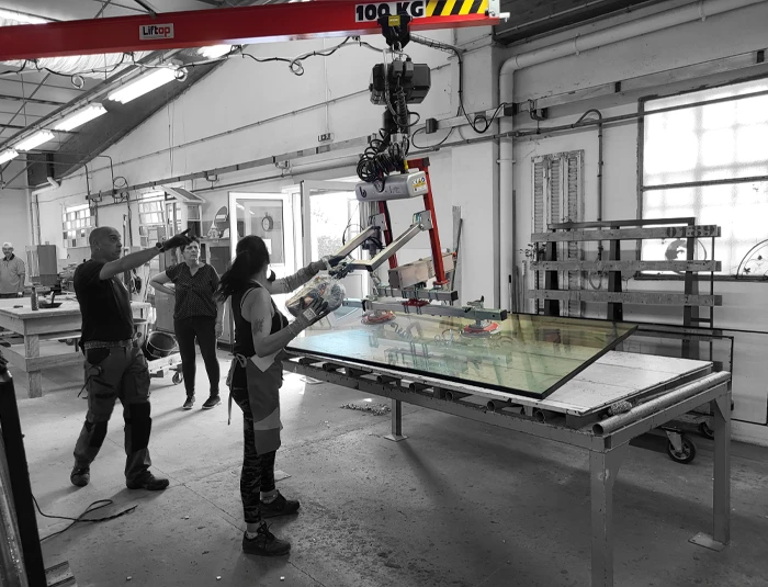 Basculeur de vitrage