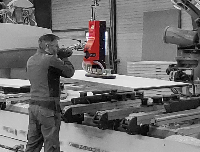 Palonnier panneaux bois