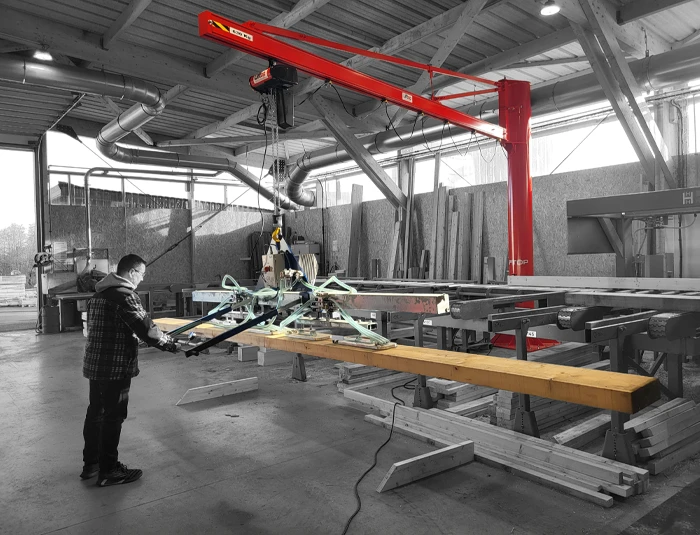 Manipulateur de panneaux bois
