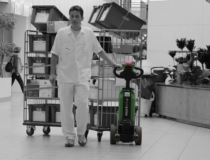 chariot roll conteneur