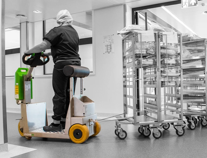 tracteur pousseur inox