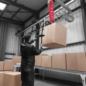 Manutention ergonomique de cartons