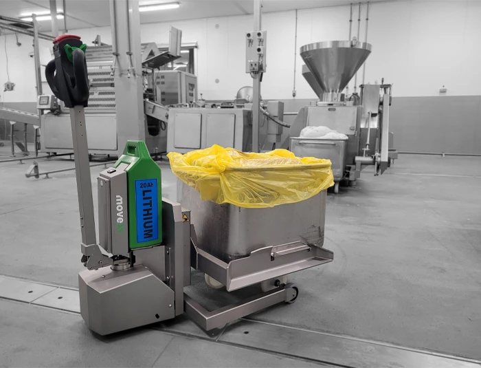 tracteur pousseur électrique inox