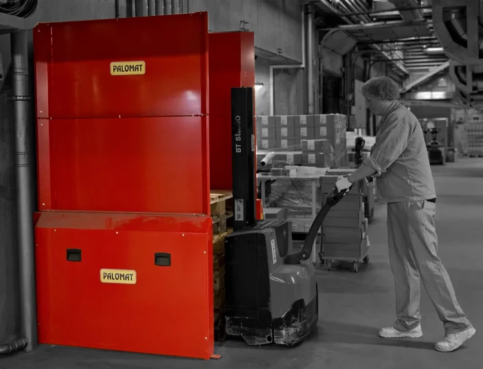 dépileur de palettes automatique