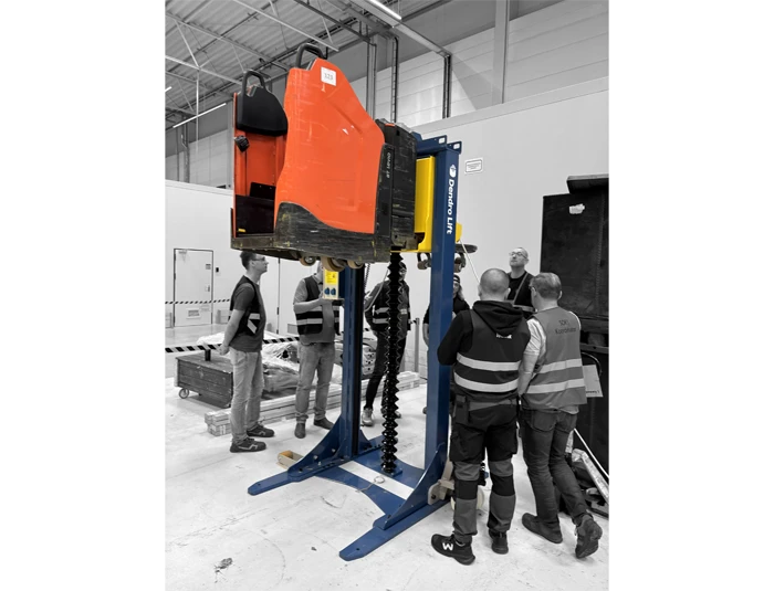 pont élévateur pour gerbeur