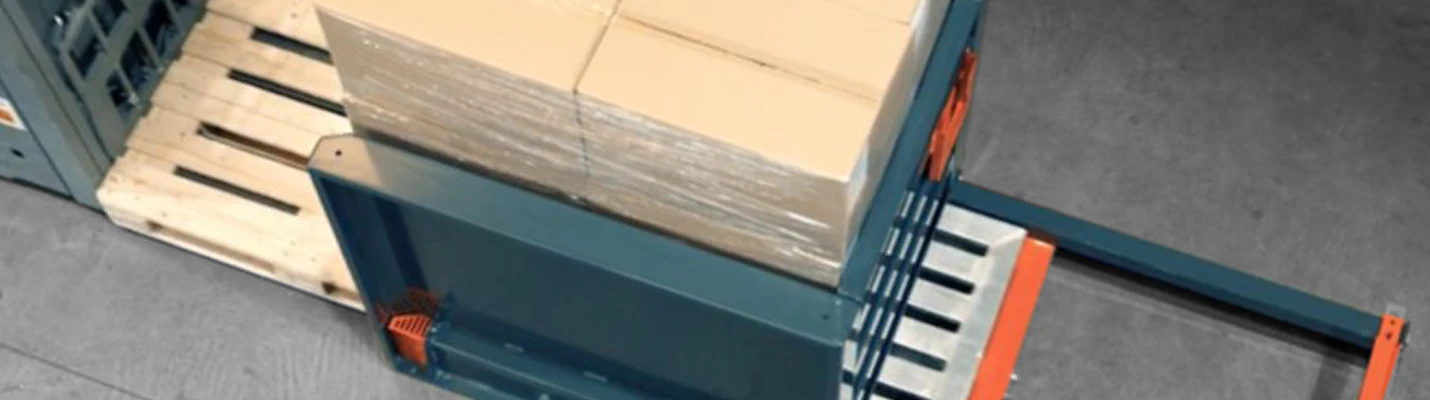 Changeur de palettes sans retournement