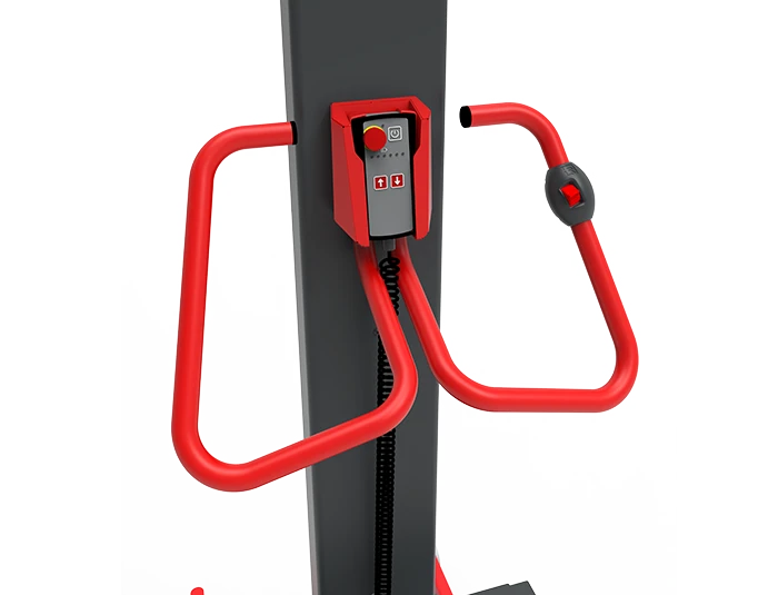 Chariot de manutention ergonomique TMS 205 acier + roue motrice EWA